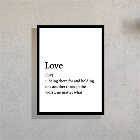 Love Poster Definition of Love Relationship Quotes | Etsy | Love posters, Quotes about love and ...