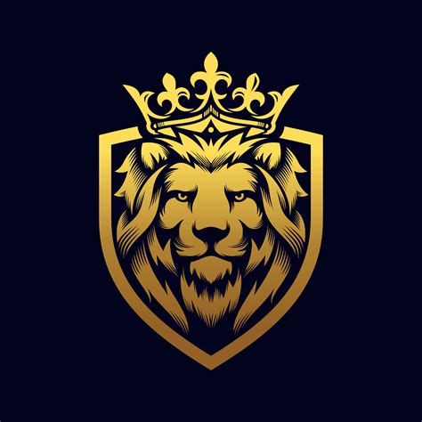 Luxury Golden Royal Lion King logo design inspiration 6735568 Vector ...