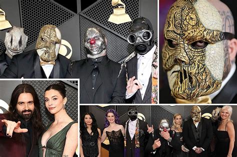 Photos - Slipknot Members Past + Present at 2024 Grammy Awards