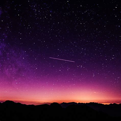 Purple Night Sky Wallpapers - Top Free Purple Night Sky Backgrounds - WallpaperAccess