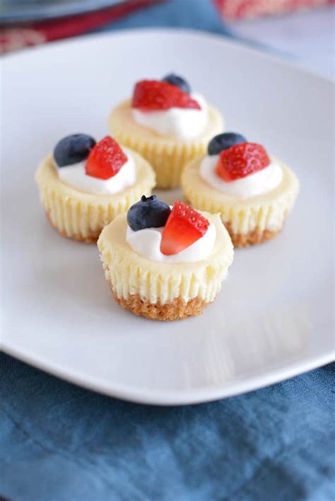 Cheesecake Bites - small bite dessert - Nourished Simply