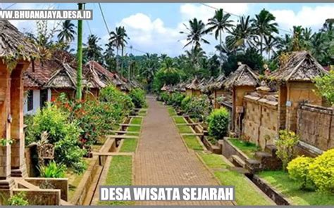 Desa Wisata Sejarah: Menyelami Keindahan Warisan Budaya Indonesia ...