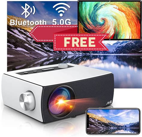 Home Theater Projectors, 2021 Upgraded Video mini Projectors with 120 ...