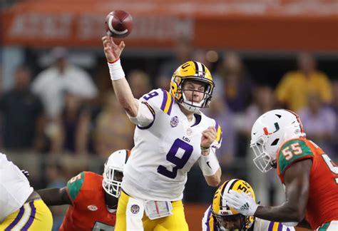 Joe Burrow gets his first career start, and he and LSU get affirmation ...