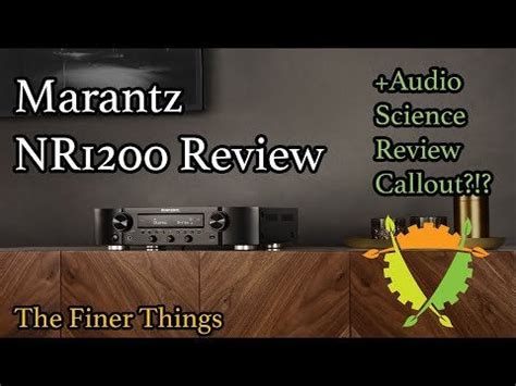 Marantz NR1200 Review! : Marantz