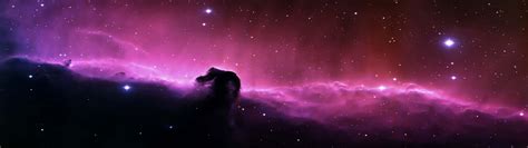 Download Space Hd 3840x1080 Pink Aesthetic Wallpaper | Wallpapers.com