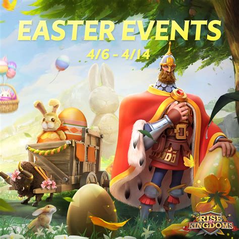 Rise of Kingdoms on Twitter: "🐰🌷 Easter brings new events to Rise of Kingdoms from April 6th to ...