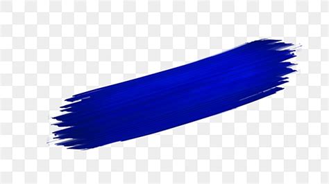 Blue Paint Brush Stroke PNG Transparent Images Free Download | Vector Files | Pngtree