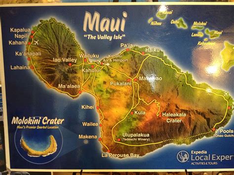 Map of Maui | Maui map, Group travel, Trip