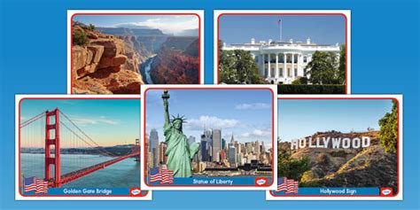 Famous U.S. Landmarks Photos (teacher made) - Twinkl