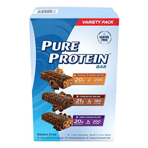 Pure Protein Bars, High Protein, Nutritious Snacks 1.76oz, 18 Pack | eBay