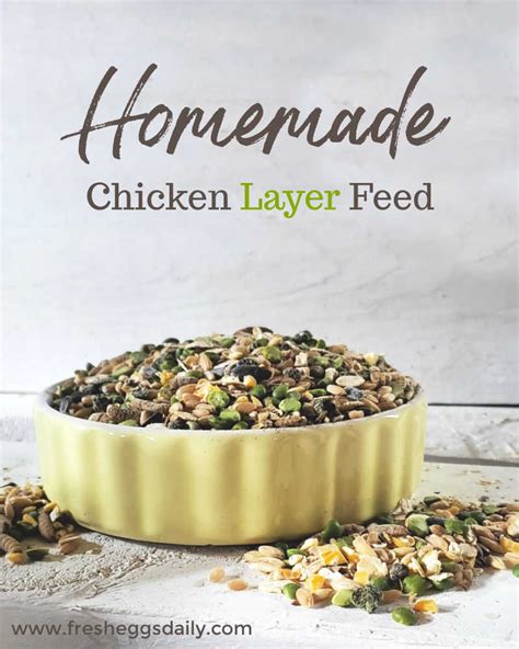 How to Make Homemade Whole Grain Chicken Feed - Fresh Eggs Daily®