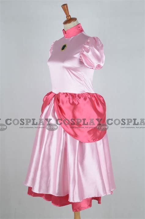 Custom Princess Peach Cosplay Costume from Super Mario - CosplayFU.com