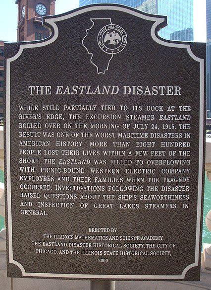 The S.S. Eastland Disaster Memorial - Clio