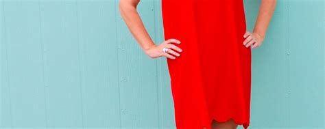 Sweet And Simple Cherry Red Dress