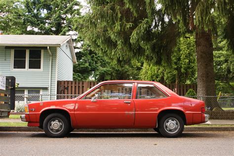 OLD PARKED CARS.: 1982 Chevrolet Citation Notchback Coupe.