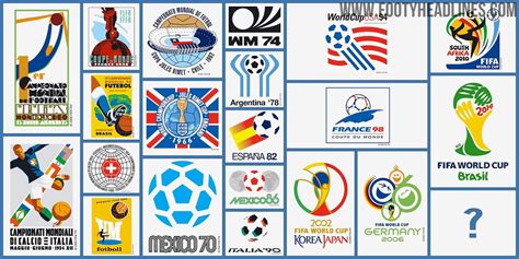 Full FIFA World Cup Logo History From 1930 Until 2022 - Where Does Qatar 2022 Rank? - Footy ...