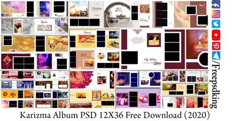 Karizma Album PSD 12X36 Free Download (2020) - Freepsdking.com