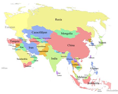 GEOGRAFIA DEL MUNDO: ASIA