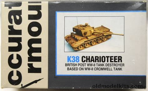 Accurate Armour 1/35 Charioteer Full Kit - British Post WWII Tank Destroyer Based On The WWII ...