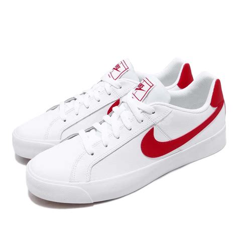 Nike Court Royale AC White University Red Men Casual Shoes Sneakers BQ4222-100 | eBay