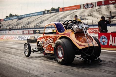 Nitro-Burning, Nostalgia Drag Racing and Wheel Stands at Historic ...