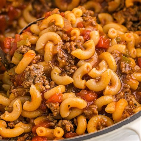 American Goulash | dinner, ground beef, recipe, goulash | Recipe: https://www.rachelcooks.com ...