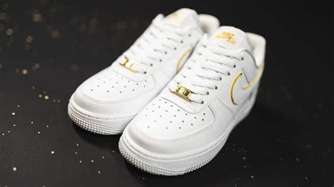 Nike Air Force 1 Low Gold Swoosh Pack White - Where To Buy - AO2132-102 ...