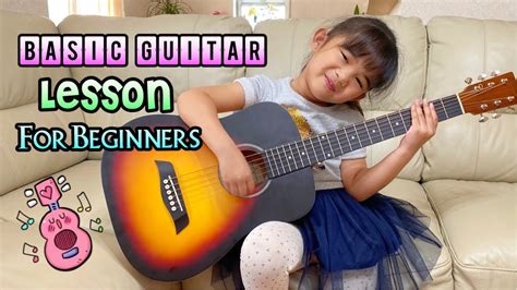 Basic Guitar Lesson For Kids | How to Play Basic Guitar Chords | Guitar Techniques and Effects