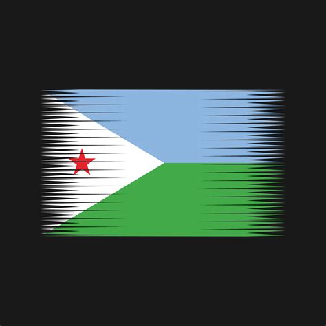 Djibouti Flag Vector. National Flag 11165185 Vector Art at Vecteezy