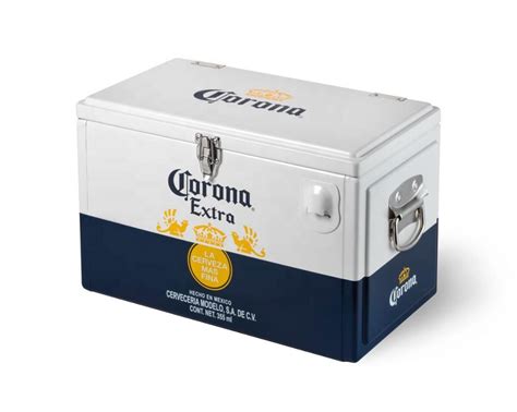 20L Metal Beer Cooler Chest - Beverage Ice Bucket - Kassico