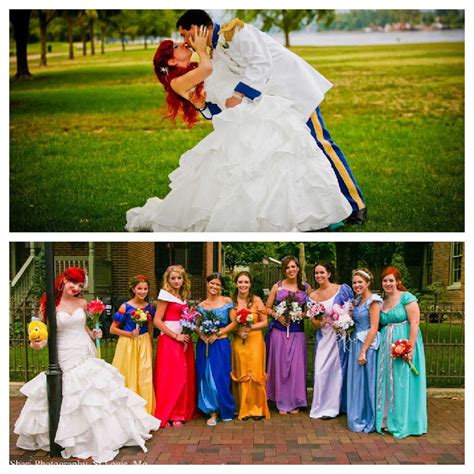 Real Wedding Album: Ariel & Prince Eric! (Because Every Bride Deserves to Be a Disney Princess ...