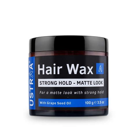 Hair Styling Wax | Matte Look | Stronghold - Ustraa