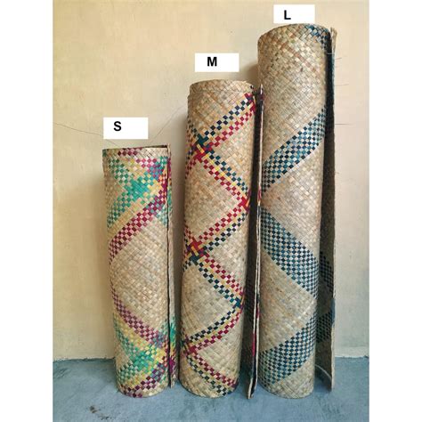 Banig Native Mat Carpet Handwoven Sleeping Mat Gawang Bicol Karagumoy | Shopee Philippines