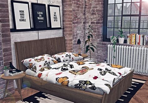 Sims 4 Cc Single Bed Blankets