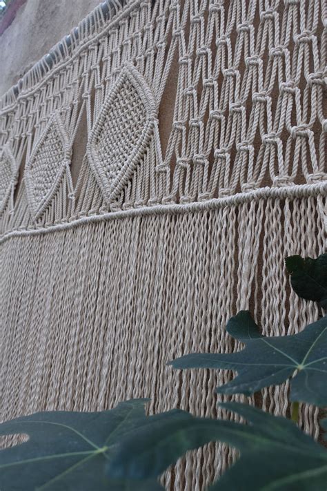 Boho Macrame Headboard Macrame Wall Art - Etsy