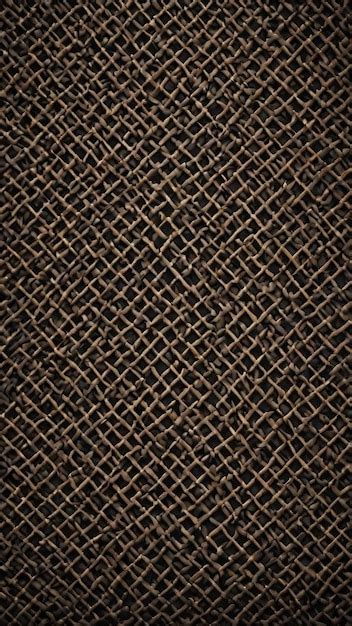 Premium AI Image | Black wallpaper with a grid pattern background