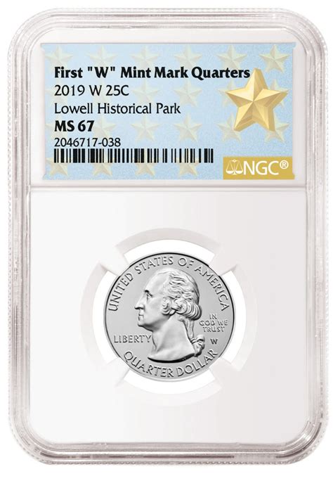 NGC Celebrates First 'W' Mint Mark Quarters With Special New Labels