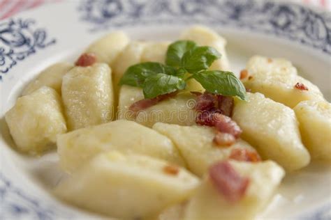 Homemade Cottage Cheese Gnocchi or Vareniki or Kopytka. Traditional Dish in Many Countries Stock ...