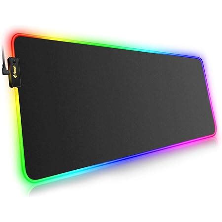 RGB Gaming Mouse Pad Large (800×300×4mm) Hcman XXL Extended Led ...