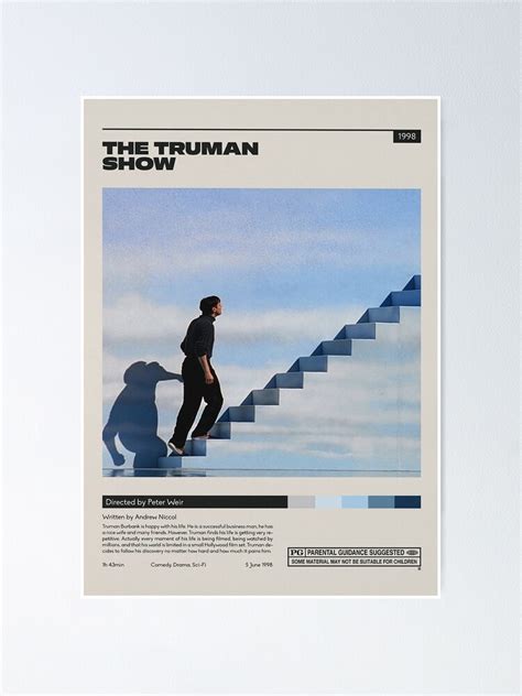 "The Truman Show" Poster for Sale by Effiengpck | Redbubble