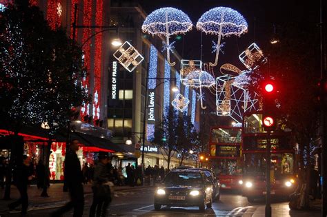 Decoração de Natal em 2012 | Londres - Mapa de Londres