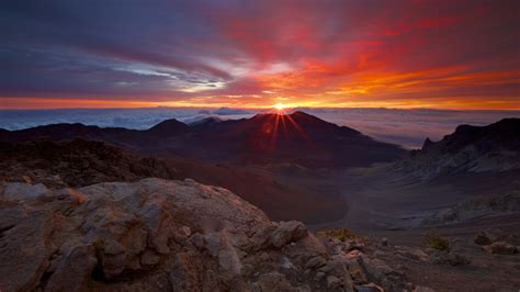 nature, Landscape, Sunset, Mountains, Clouds Wallpapers HD / Desktop and Mobile Backgrounds