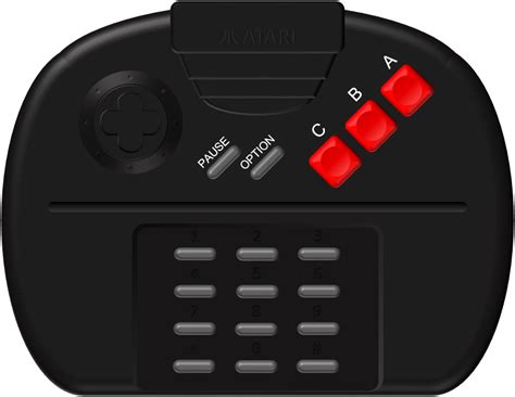 Atari Jaguar controller by Tangentg on DeviantArt