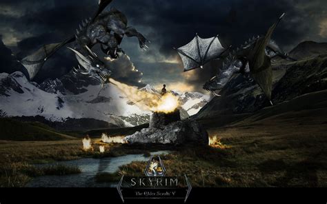 Skyrim Dragon Wallpaper - KoLPaPer - Awesome Free HD Wallpapers