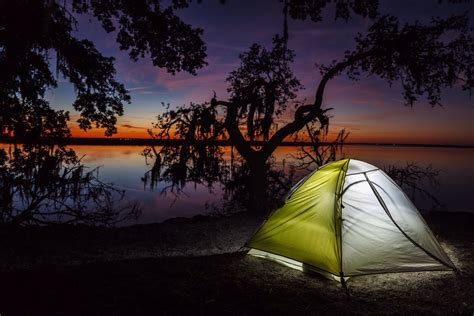 Camping on Cumberland Island National Seashore in Georgia last weekend ...