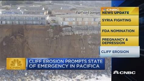 CNBC update: Cliff erosion