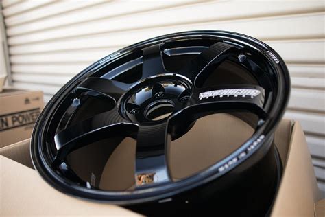 Volk TE37 Saga 18x9.5 +45 5x120 Gloss Black | 2016+ Honda Civic Forum (10th Gen) - Type R Forum ...