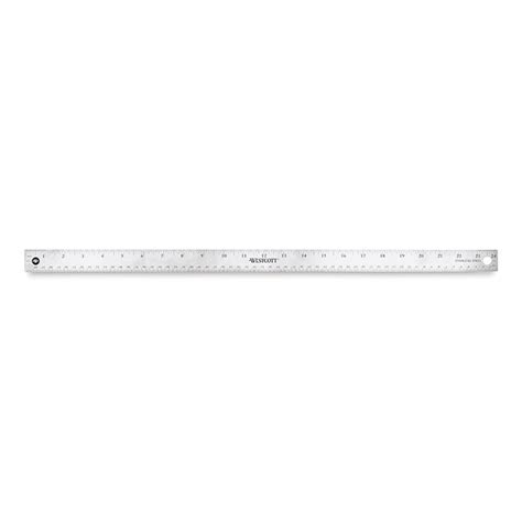 Westcott Flexible Stainless Steel Ruler - 24", Flexible | BLICK Art Materials | Precision ...