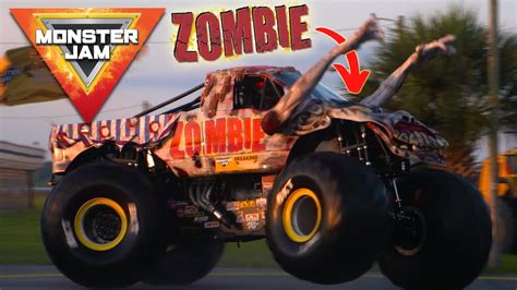 Zombie Monster Truck🎣 Viva a emoção dos jogos de arma!